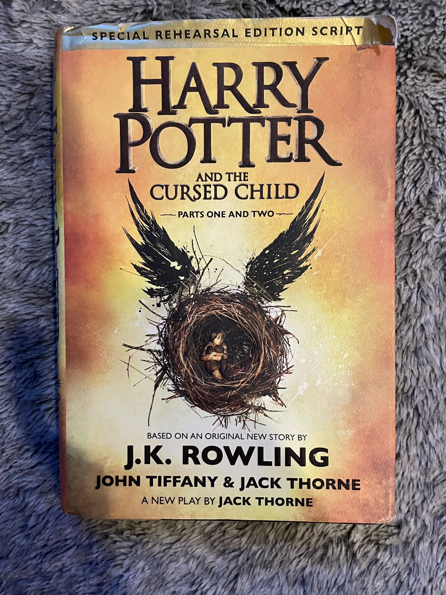 ‘Harry Potter and the Cursed Child’ Hardcover Official Rehearsal Script (Used)