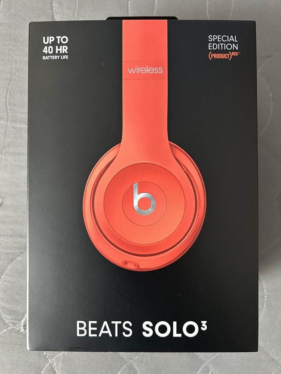 Beats By Dre, Solo3, product red
