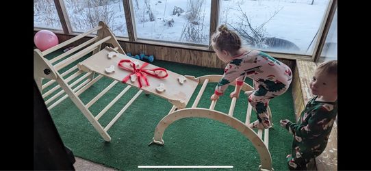 Wooden Play Gym