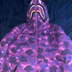 Bape Hoodie  Puff Jacket 