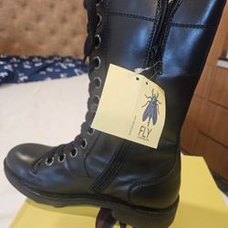 Fly London Women's Combat Boots