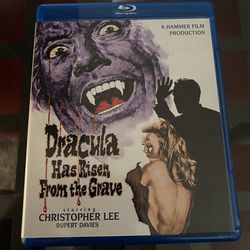 Dracula has risen from the grave blu ray