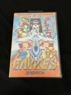 Gaiares Sega Genesis CIB With Poster
