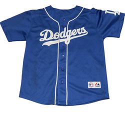 Vintage Los Angeles Dodgers Andre Ethier Blue Baseball Jersey #16 Womens Size Small 