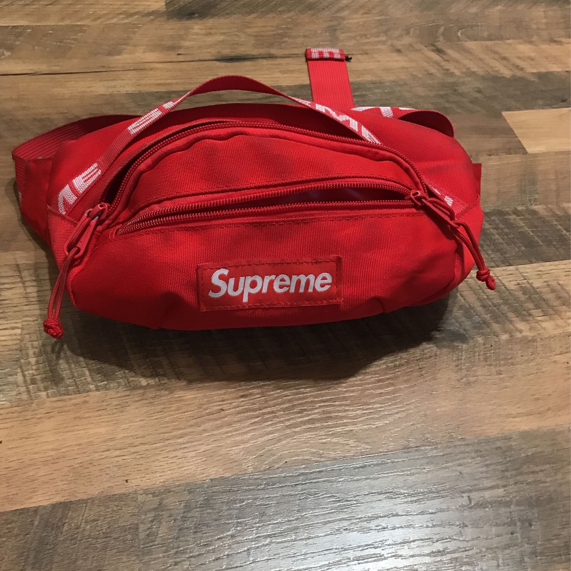 FAKE supreme SS18 waist bag fanny pack