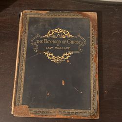 100+ Year Old Book The Boyhood Of Christ