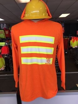 Hi viz Long sleeve with hood