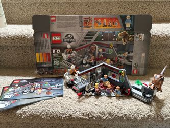 Lego  Jurassic Park Velociraptor Chase 75932 complete, manuals, box