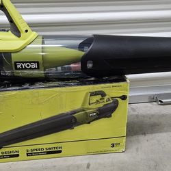 New Ryobi corded jet fan blower