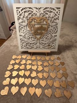 Nuestra Boda Wedding Guest Book Drop Box