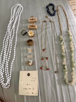 New,opened, and rarely used jewelry
