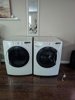 Washer and dryer
