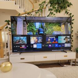 Long White And Gold Console Table 