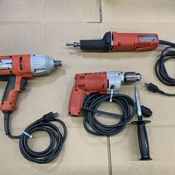 Milwaukee Pro Corded Tools - Garage Clean-out!