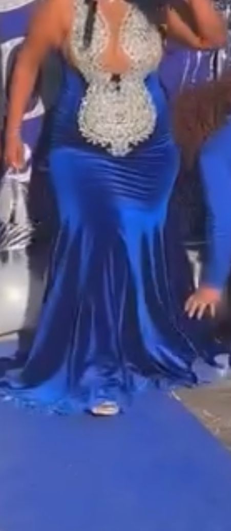 Blue Prom Dress