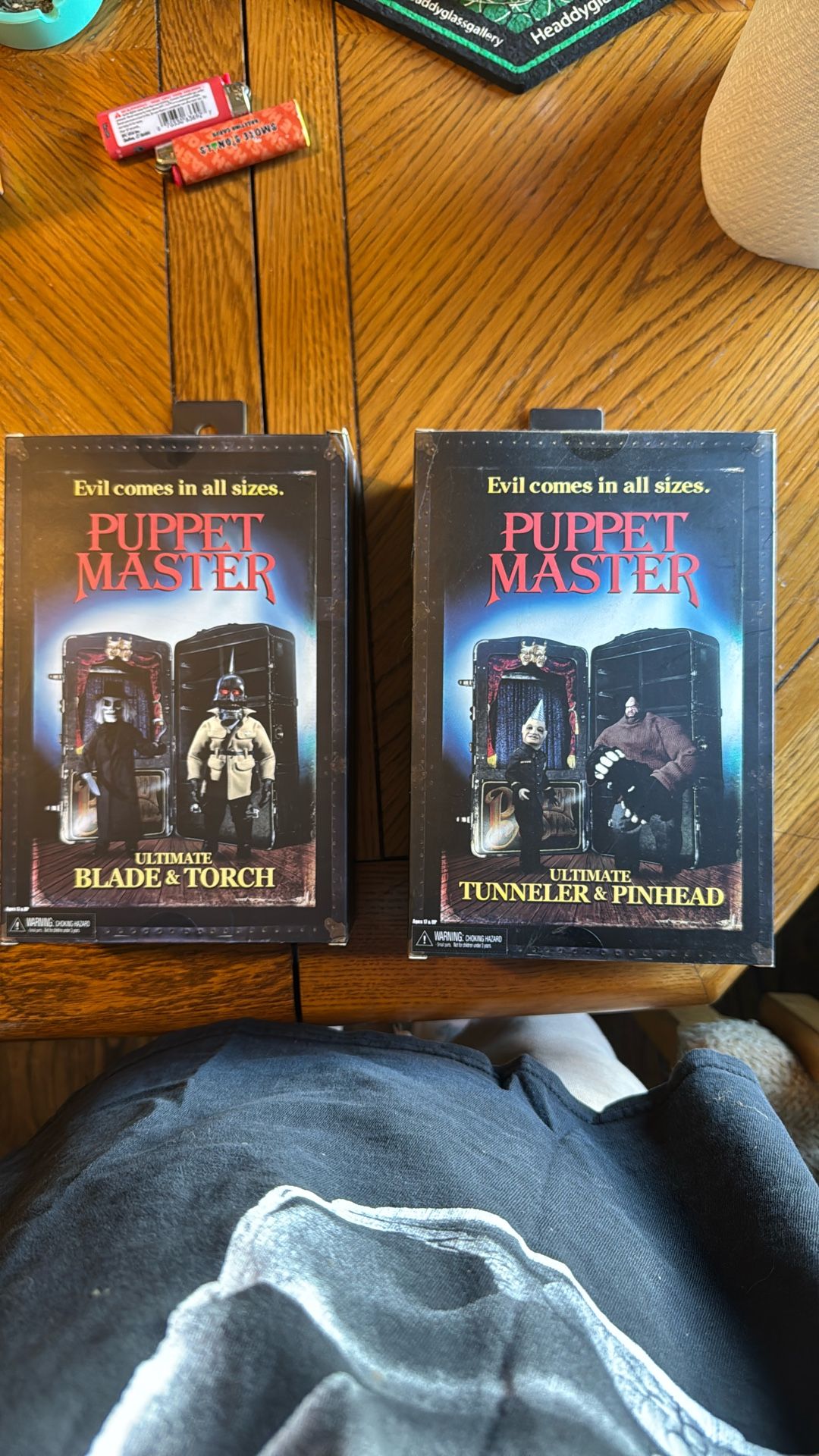 Puppet Master Figures, $10 Each Box