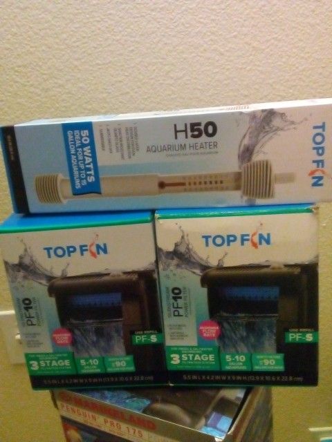 Top Fin H50 Aquarium Here 50 Watts Ideal For Up To 15 Gallon Aquarium