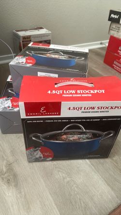 Emeril Lagasse 4.5QT Low Stockpot