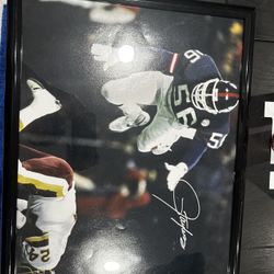 Lawrence Taylor Signed Picture 
