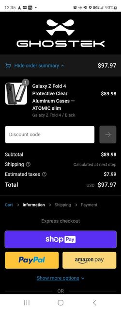 Samsung Galazy Fold 4 Ghostek Case