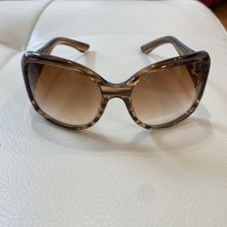 Gucci Tigers Eye Pattern Sunglasses