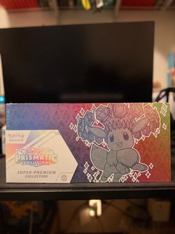 Pokemon scarlet & violet prismatic evolutions super premium collection