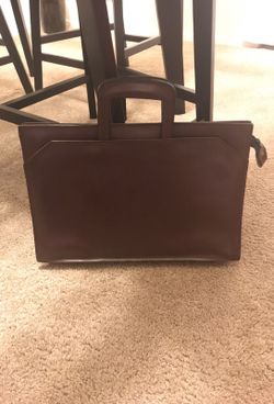 Burgundy Messenger Bag