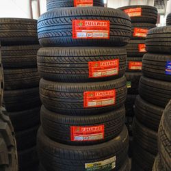 215/60/17 Full run Tires Installed And Balanced/ Instaladas Y Balanceadas