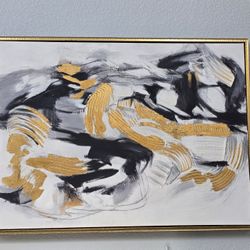 Black and Gold  Art Decor