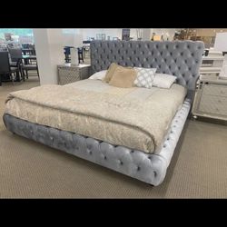 Queen Cal King Bed 