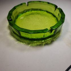 Blenko Glass Antique Mid Century 1950s Ashtray 