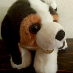 NWT Beagle Plush Miyoni Tots by Aurora Stuffed Cute Pup Dog Puppy Collectible