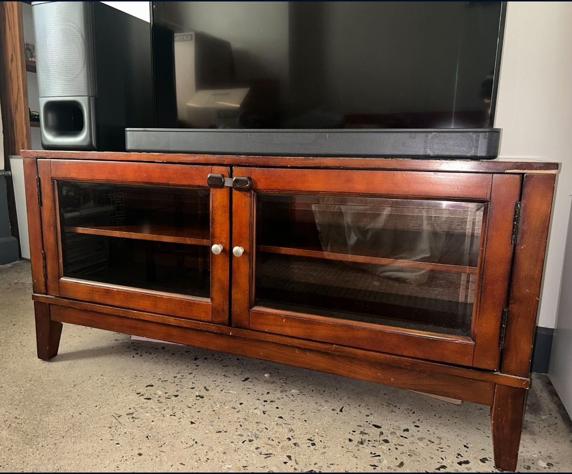 Wood TV Stand