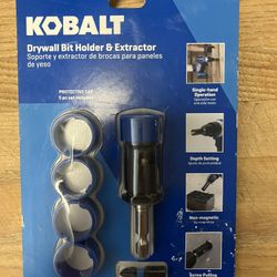 KOBALT Drywall Bit Holder & Extractor (new)