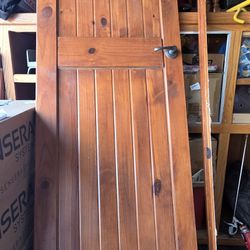 Door with casing custom