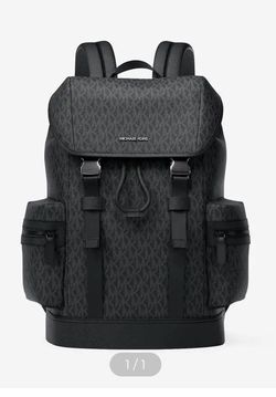 Michael Kors MK Signature Logo Backpack