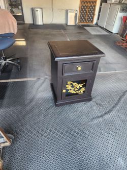 22 x 18 x 30" tall, nice single nightstand