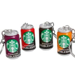Starbucks keychains 