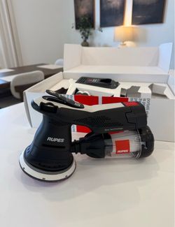 NEW RUPES HSR73 iBrid 18V Cordless Random Orbital Sander Kit