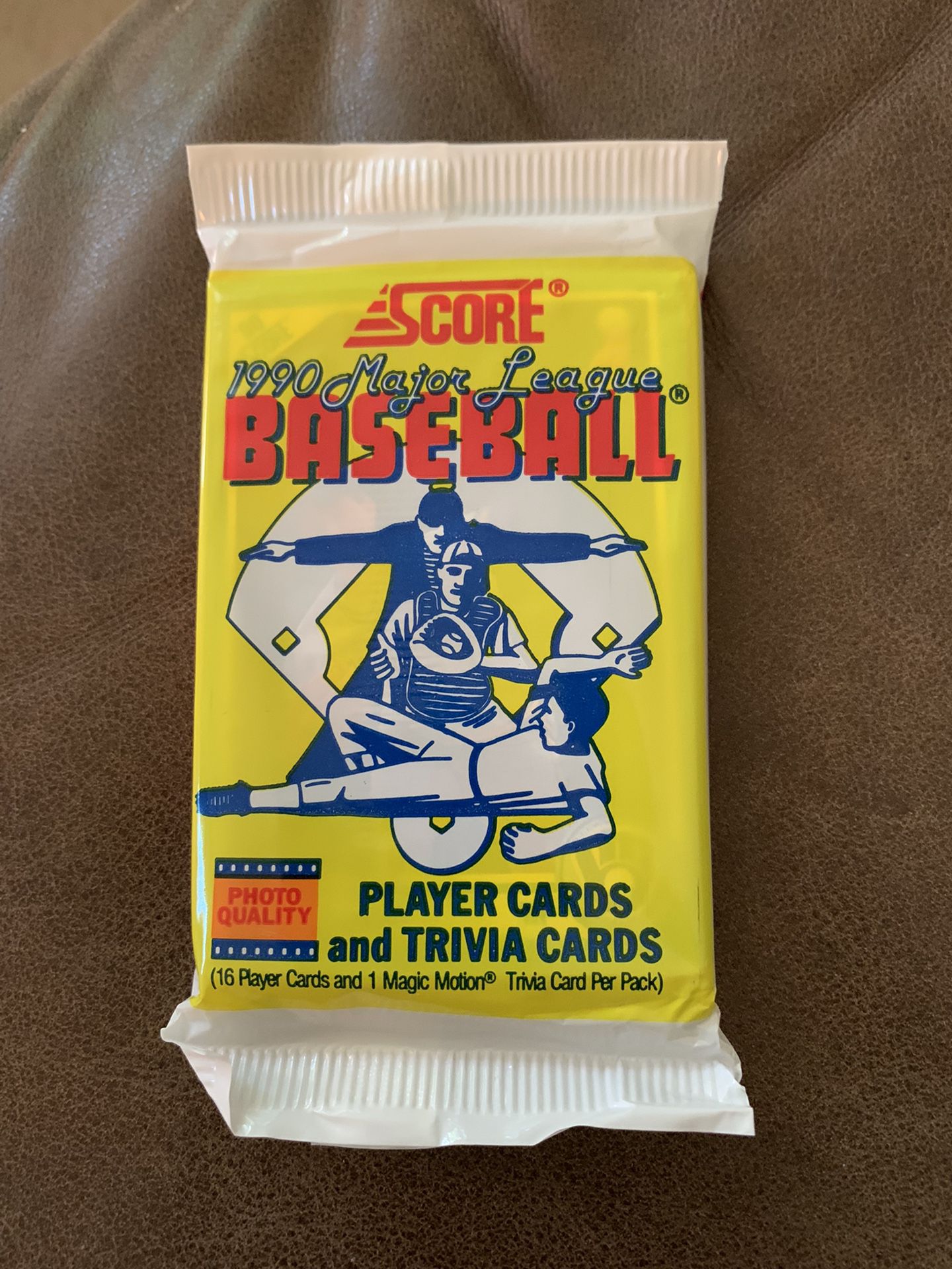 1990 SCORE BASEBALL: 1 Unopened Pack, 3 Traded Series & 36 Regular Series