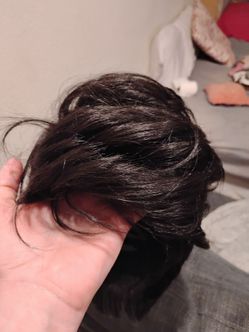 Dark Brown Short Wig Premium Korean Japanese Fiber