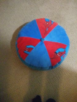 Cute spiderman kids floor pillow or bed pillow. 12.00$ like new.