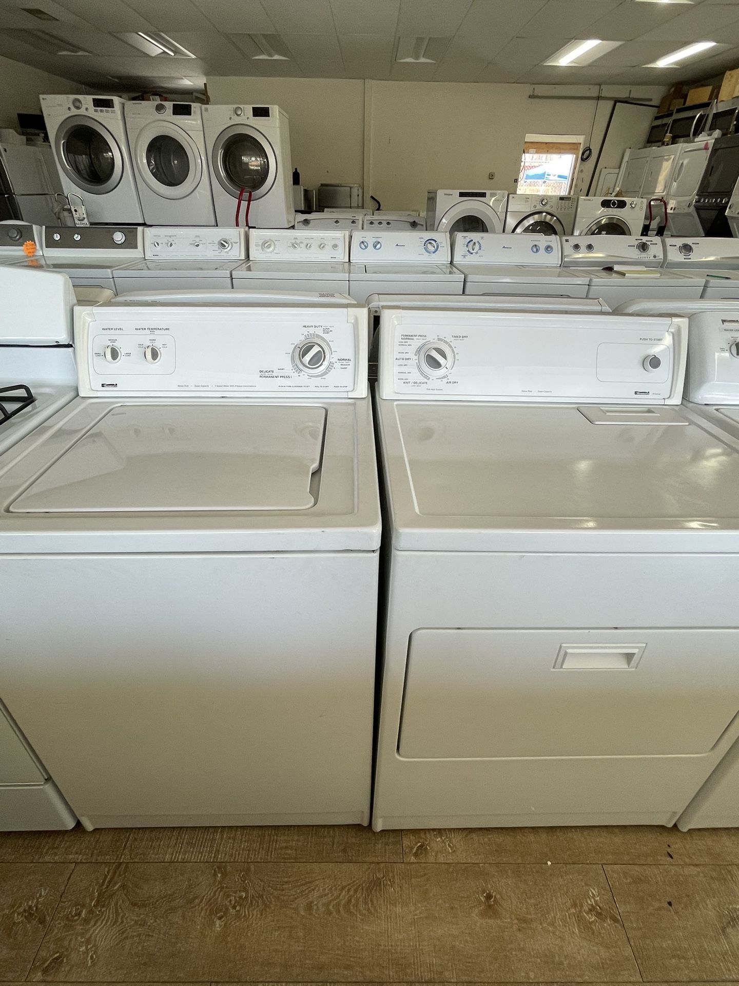 Kenmore Electric Dryer And Washer Set In Excellent Condition