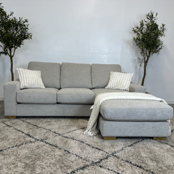 Grey Sectional Couch - Free Delivery