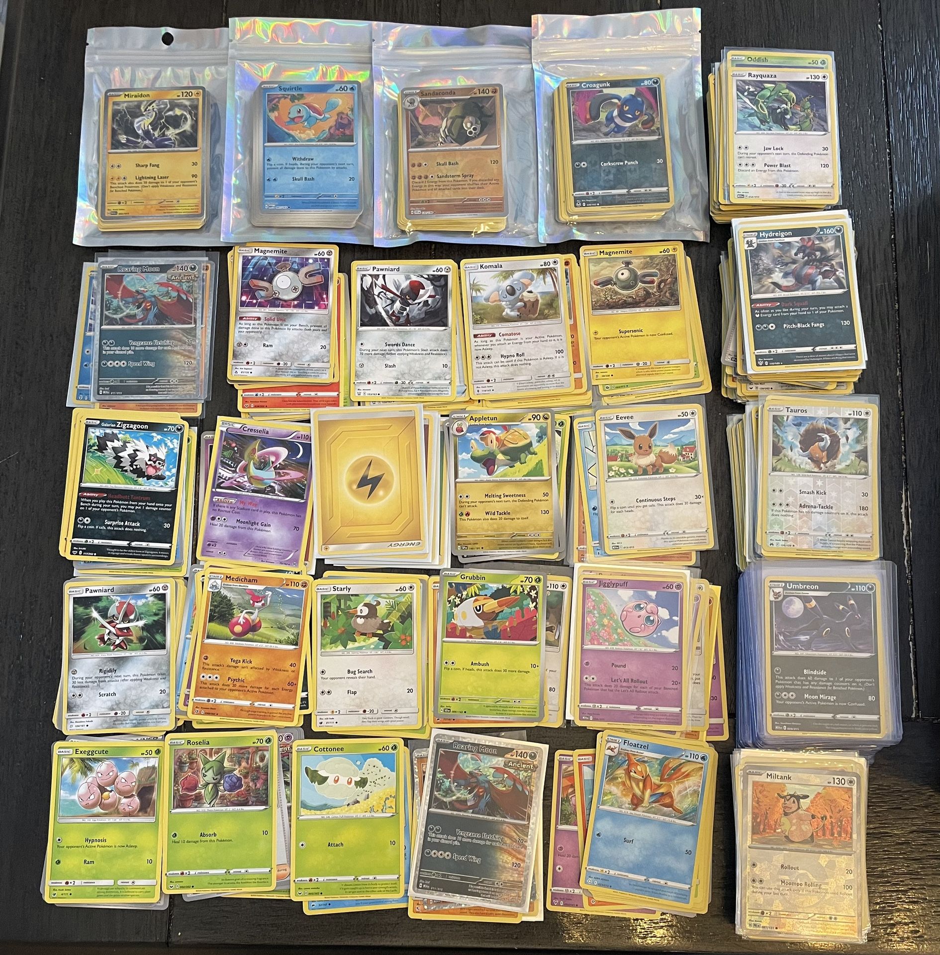 Pokémon cards- $1 each card