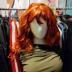Orange Wig Heavy