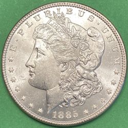 1885 UNITED STATES MORGAN SILVER DOLLAR