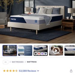 Used Queen Size But Clean nectar Mattress