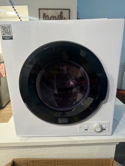 Black+Decker Compact Portable Clothes Dryer