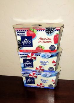 2 count Glade Candles -all 3 for$10- x Streets Ray and Higley